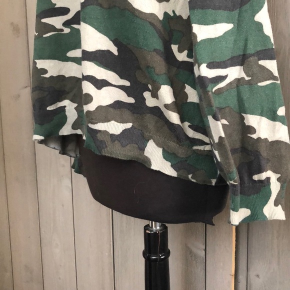 J. Crew Camouflage Teddie Sweater - Picture 3 of 4